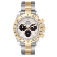Rolex Rolex Cosmograph Daytona Panda Dial (Reference 116523). A yellow gold stainless steel automati