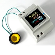 D52-2066 AC Màn hình 110V 220V công suất dòng điện áp kWh năng lượng điện máy đo tần số volt-ampere