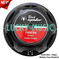 Speaker Component Black Spider 15600 BS 15600 Original 15 inch 750 wat
