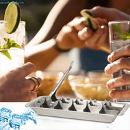 SEVENHOME3E Ice Cube Tray, 18 Slot Stainless Steel Ice Cubes Mold, Creative Fast Freeze Movable Part
