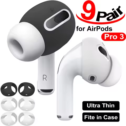 Eartips Anti-Scratch Cover for AirPods Pro3 Earbuds 3rd Gen Anti Slip Silicone Earbuds Covers Ear Ti