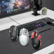 Anti-skid Mouse Grip Tape for Logitech G304/G102, Durable, Sweat-resistant, Soft, and Non-adhesive
