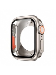 2代 全覆蓋 鈦鍍 快速更換錶殼,適用於 40/41/44/45mm Apple Watch Series 8 7 6 Se 5 4
