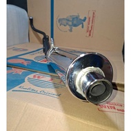 SUPRA X 125 2007-2013 Batman Exhaust, Muffler Exhaust SUPRA X 125 07. Original Quality, WIN BRAND