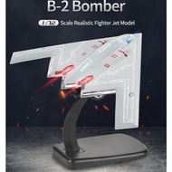 Miniature Fighter Aircraft B-2A Bomber Diecast Alloy Scale 1:72 + Lights & Pull Back | Fighter Jet M