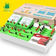 [Kesoto] Electricity Experiment Set Educational Physics Lab Equipment Physics Circuit Experiment Kit