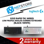 LOGITECH G515 RAPID TKL WIRED LOW PROFILE ANALOG KEYBOARD - (BLACK | WHITE)