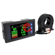 【Best Price】Hall Sensor Based DC 10-100V Battery Capacity Coulomb Meter Voltmeter Monitor Voltage Cu