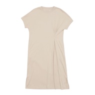 GIORDANO Women's Liquid Touch Crew Neck Boyfriend Fit Dress (05465206)