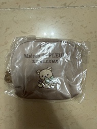 日本 maison de fleur x rilakkuma 鬆弛熊 銀包 零錢包 散紙包 紙巾包 m巾袋