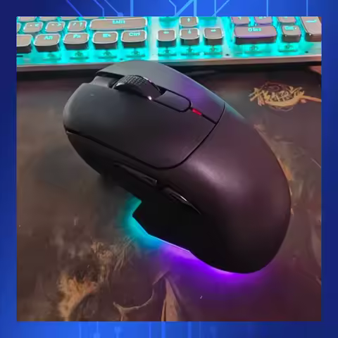 Hot Sale Ajazz Aj179v2 Right-Handed Esports Gaming Mouse Ergonomic Wireless Three Mode Bluetooth Lig