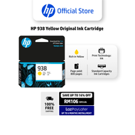 HP 938 Yellow Original Ink Cartridge - 3 ink cartridges for HP DesignJet T210 T230 T250 T630 T650 Pr