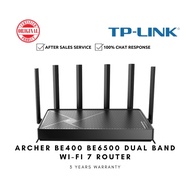 TP-LINK ARCHER BE400 BE6500 DUAL-BAND WI-FI 7 ROUTER