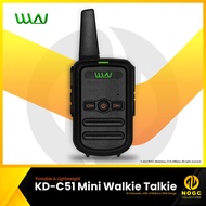 ■NOGCC■ WLN KD-C51 Two Way Portable 16 Channel 400-470 MHz 5km Mini Walkie Talkie