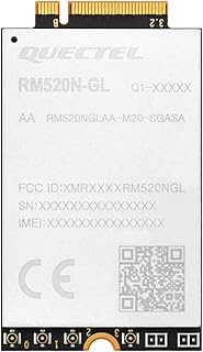 Waveshare Quectel RM520N-GL IoT 5G Global Band Module, 5G Sub-6G Module, M.2 Form Factor with 3GPP 5
