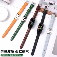 Strap for Huawei Band 7 / 6 Strap Honor Band 6 Leather Strap Replacement Wristband
