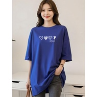 2Y932 1XL-5XL Tshirt Women Clothes Tshirt Crop Top Blouse T shirt Plus Size Woman Elasticity Versati