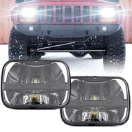 5x7'' Led Headlights Hi/Low Beam Square 5x7 inch Led Headlight for Jeep wrangler