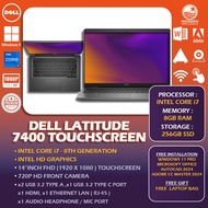 DELL LATITUDE 7400 SERIES - INTEL CORE i5/i7 - 14 INCH FHD DISPLAY (TOUCHSCREEN) - 5/6/8/10th GEN