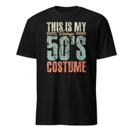 Vintage 50S Costume 50'S Outfit 1950S Fashion 50 Theme Party T-Shirt