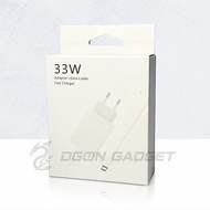 Charger For INFINIX 33W Type C Fast Charging Super Charge Adapter 33Watt & USB-C Cable - 33W Fullset