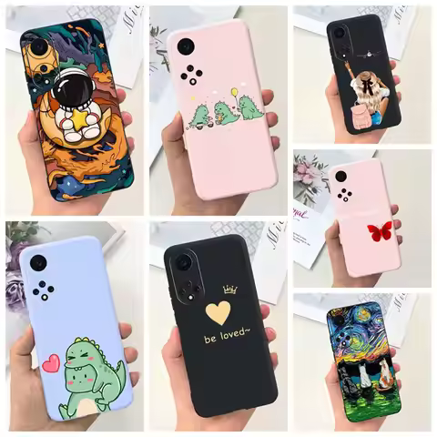 For Huawei nova 9 4G Case Cartoon Astronaut Dinosaur Soft Silicone Back Cover For Huawei Nova 9 NAM-