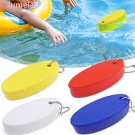 LUMELAB​ Foam Floating Buoyant Keychain, PU Oval Buoy Surfing Keyring, Buoyant Foam Tools Simple and