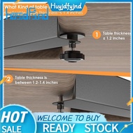 Clamp-on Corner Desk Connector Sleeve Plate, L Desk Platform Extender Attachment, Corner Desk Mat - 