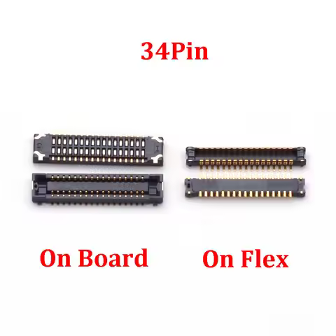 2-10pcs 34pin For Samsung Galaxy J5 Prime/J7 Prime/G610 G610F ON5 ON7 2016 G5700 Lcd Display Screen 