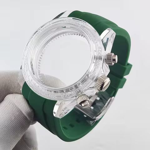 39mm watch case VK63 watch case acrylic transparent case suitable for 29mm watch case watch parts re