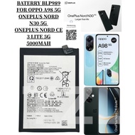 BATERRY BLP989 COMPATIBLE PHONE OPPO A98 5G ONE PLUS NORD N30 5G ONE PLUS NORD CE 3 LITE 5G BATERI 4