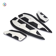 Motorcycle Footrest Foot Pads Pedal Plate Pedals Replacement Accessories Fit For Yamaha X-MAX 125 250 300 400 XMAX125 XMAX250 XMAX300 2017-2022