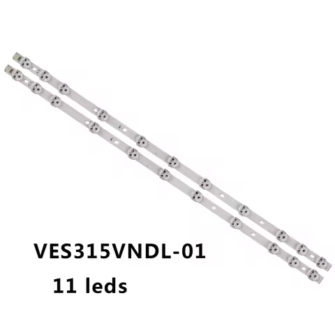 LED Strips(2) 32 NDV VESTEL 32inch For VES315WNDB-2D-N01 N02 N03 N04 N14 N15 32W2863DG B32F545B LT-3