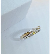 750 白金钻石戒指｜750 White Gold Diamond Ring