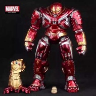 Avengers 4 Marvel Luminous Movable Anti-Hulk Armor Iron Man 44 Thanos Gloves Model Figure