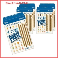 【Direct From Japan】Pretz 16 Grain Pretz Light Salt Flavor 60g (6 bags) x 5 pieces Snack Pretzel Diet