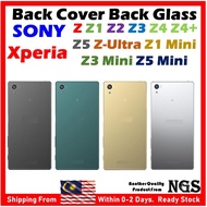 SONY XPERIA Z, Z1, Z2, Z3, Z3+, Z4, Z5, BACK GLASS, BATTERY COVER, BACK COVER