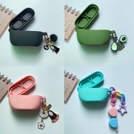 Case for JBL Wave 100TWS Case with Keyring Silicone Anti-fall Shockproof Cover for JBL 100 TWS Earbu