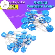 DC 10PCS Piezoresistor Varistor Series 7D 10D 14D 7D180K 7D220K 10D270K 10D330K 14D471K 14D220K 7D43