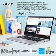 laptop baru 2023 murah acer aspire 5 mx350 - core i3-1115G4 ram 12gb ssd512GB 14inch HD  windows 11, ohs 2021 notebook acer