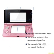 2pcs Screen Protector for 3DS Game Console Explosionproof Film Scratchproof