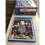 SLEEPING DOGS playstation cd ps4 cd