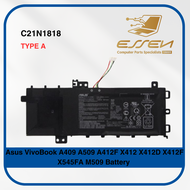 Asus C21N1818 B21N1818 for VivoBook A409 A509 A412F X412 X412D X412F X545FA M509 Battery