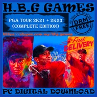 PGA TOUR 2K21 + 2K23 (Complete Edition) [PC DIGITAL DOWNLOAD] [OFFLINE] [DRM-FREE] [BONUS]