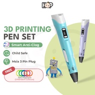 [Free 10m Filament] 3D Printing Pen Set High Temperature 3d Drawing Pen Filament 3D Pen 3D Doodle Pr