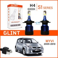 GLINT S1 Series Car LED Headlight Bulb - H4 H11 PERODUA MYVI 2005-2010 | MYVI LED Headlight Fog Ligh
