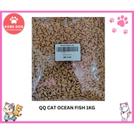 MAKANAN KUCING BRAND QQ CAT 1KG