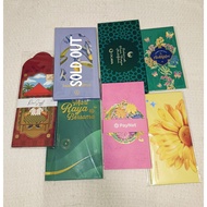 Assorted Sampul Duit Raya & Ang Pao -Whole Pack- PayNet OCBC Ogawa Matrix Minimalace Halo Telco Bank