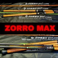 คันหมาป่า ZORRO MAX ขนาดสาย 15-30lb น้ำหนักเหยื่อ 50-100g แบลงค์กราไฟต์ ด้ามก็อกเคลือบ LINEWINDER
