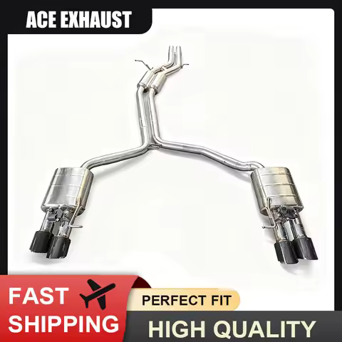 ACE Valvetronic Catback Exhaust for Audi S4 S5 B8 3.0T High Performance Sporty Exhaust Sound Valved 